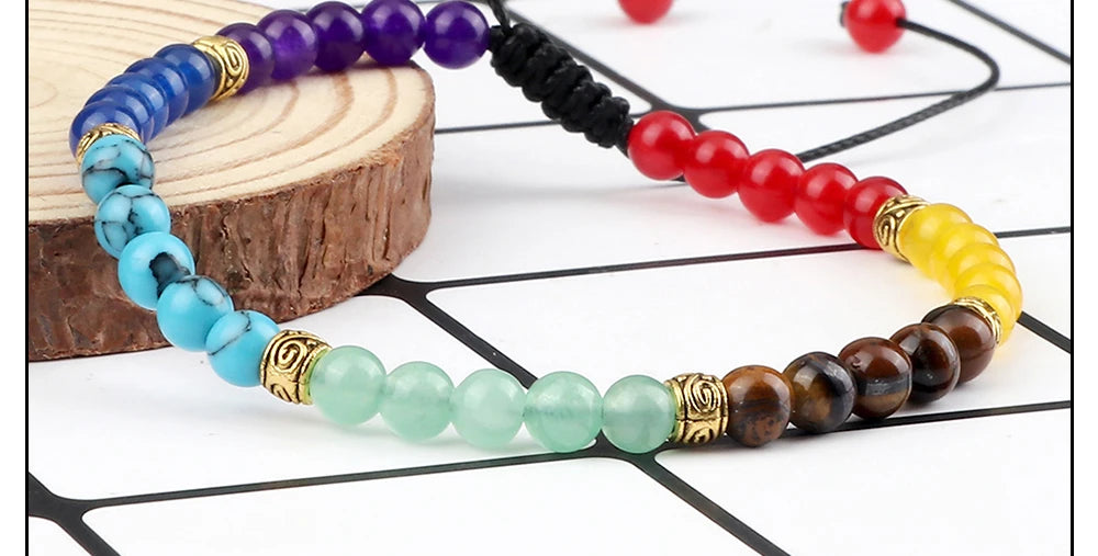 Pulseira Ajustável - 7 Chakras