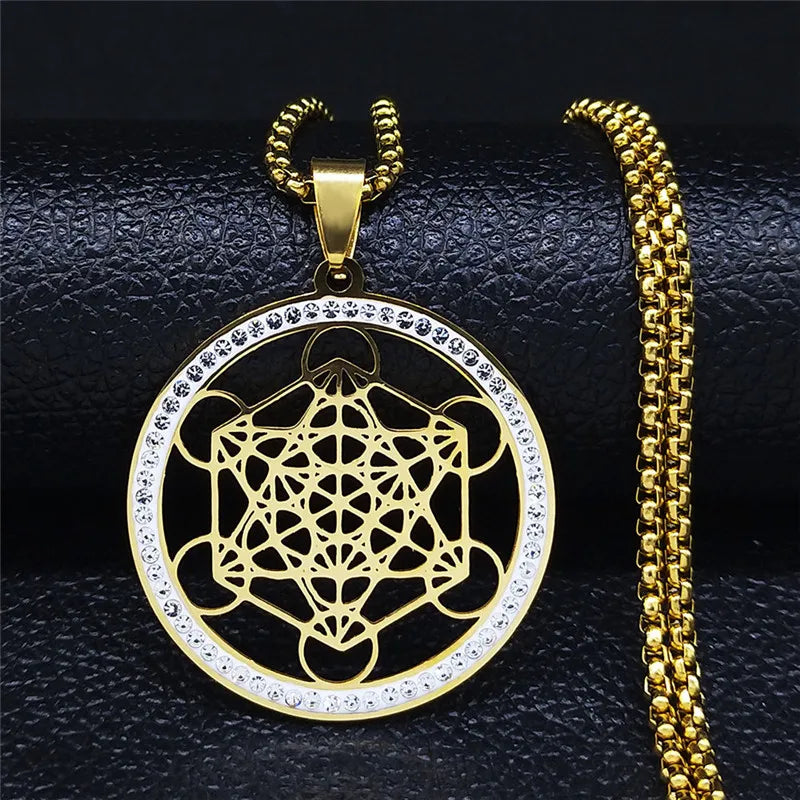 Colar Cubo de Metatron