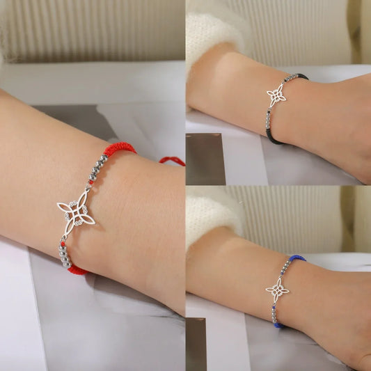 Pulseira "Nó de 4 Pontas