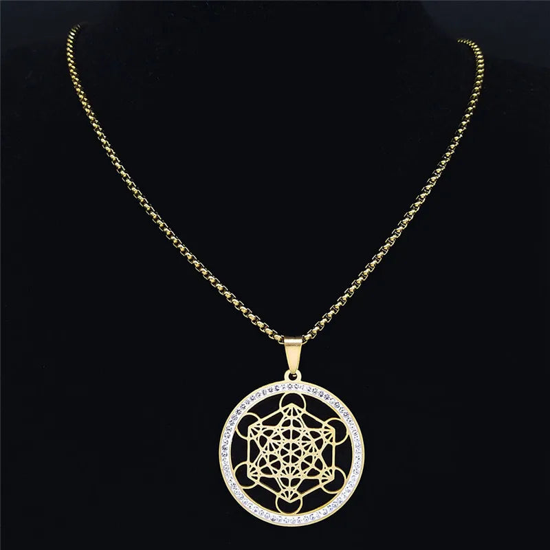 Colar Cubo de Metatron