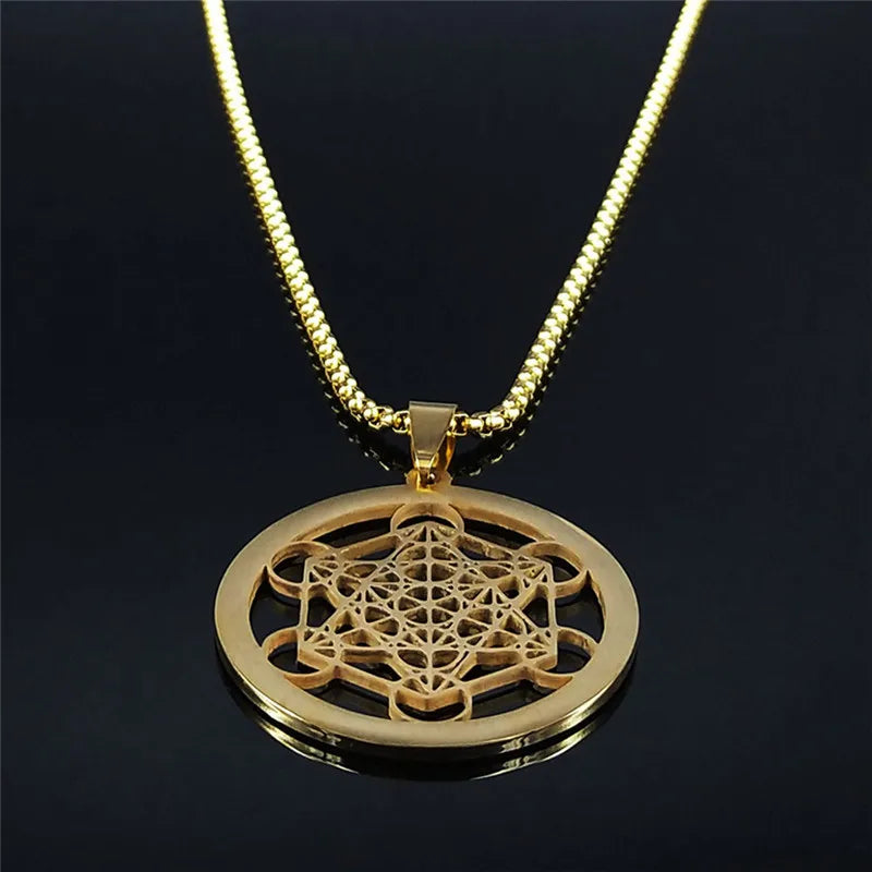 Colar Cubo de Metatron