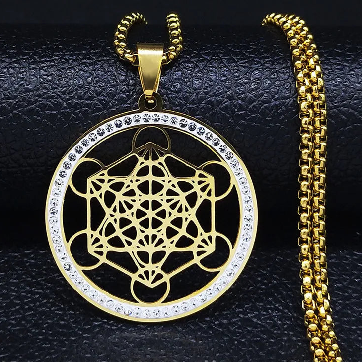 Colar Cubo de Metatron