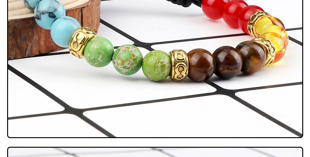 Pulseira  Ajustável - 7 Chakras