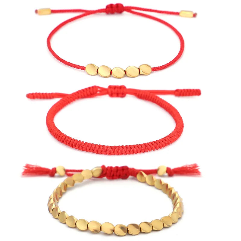 Trio Pulseira Mantra Tibetano