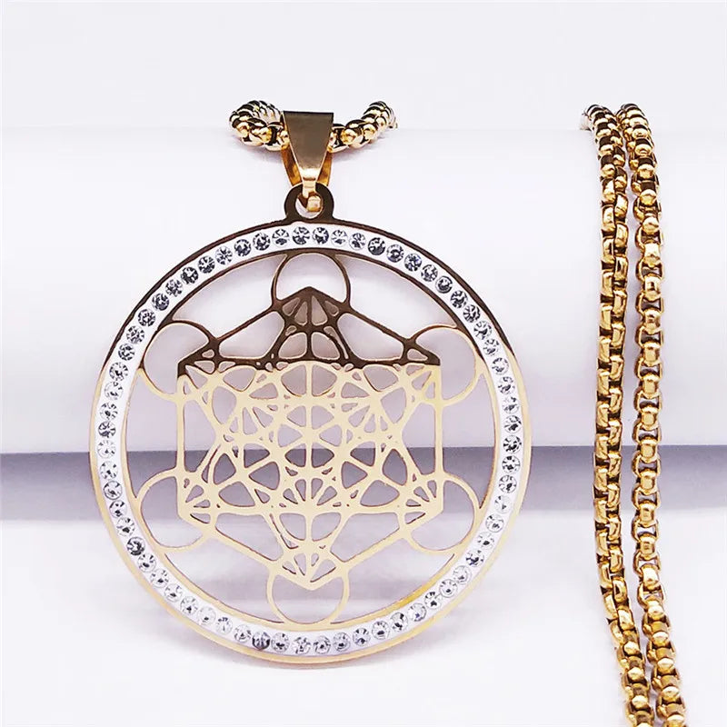 Colar Cubo de Metatron