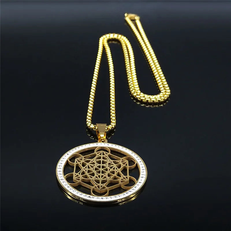 Colar Cubo de Metatron