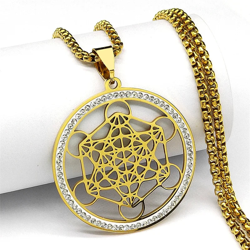 Colar Cubo de Metatron