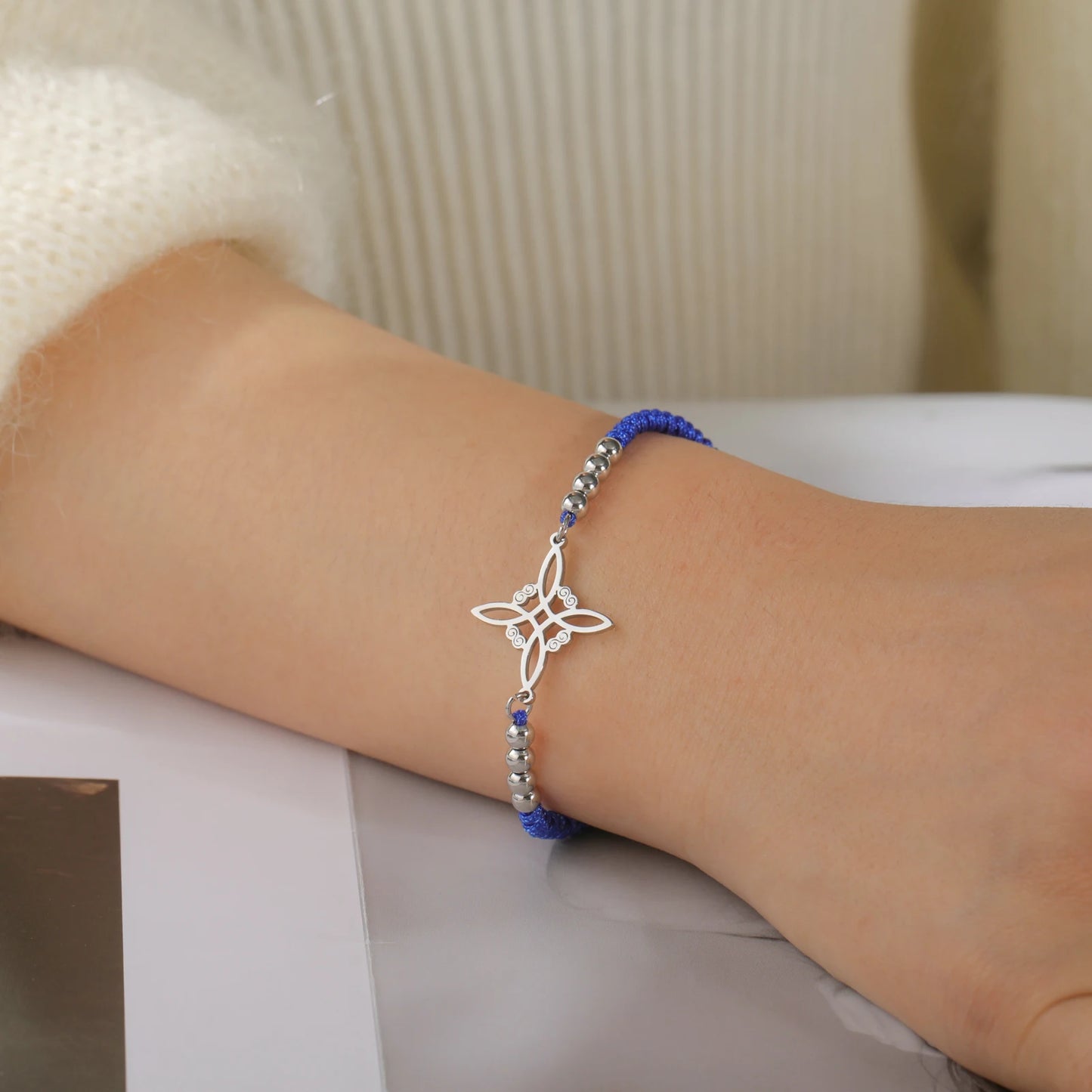 Pulseira "Nó de 4 Pontas