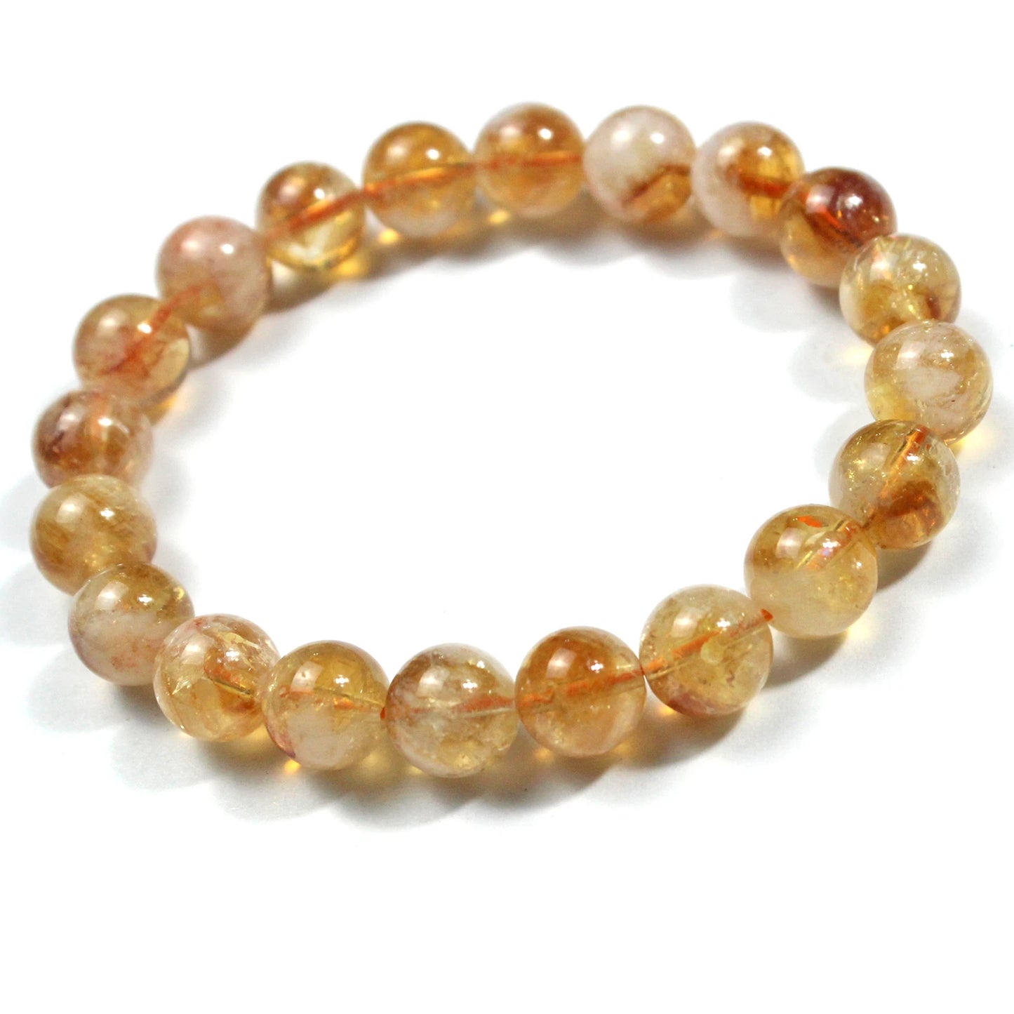 Pulseira de Quartzo Dourado