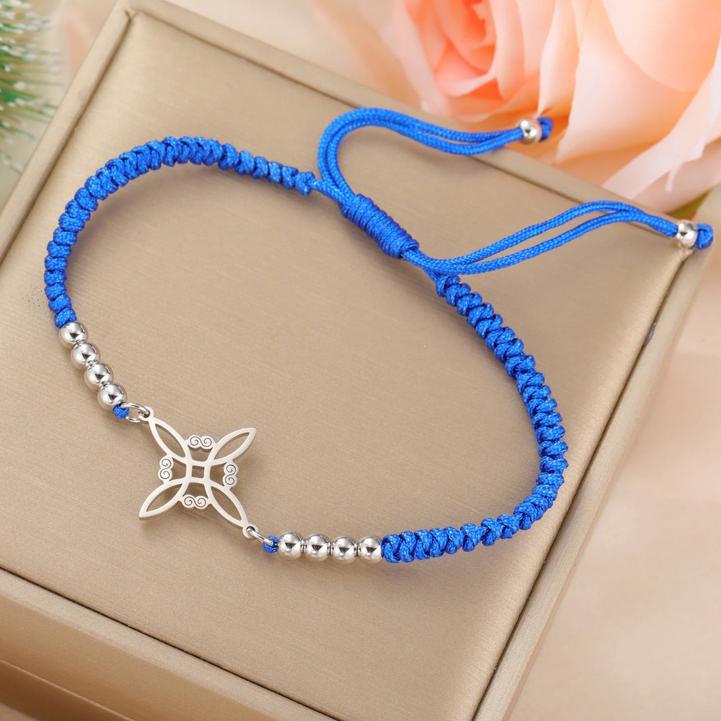 Pulseira "Nó de 4 Pontas