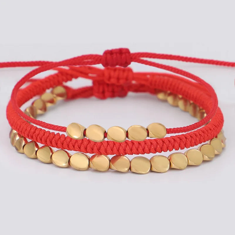 Trio Pulseira Mantra Tibetano
