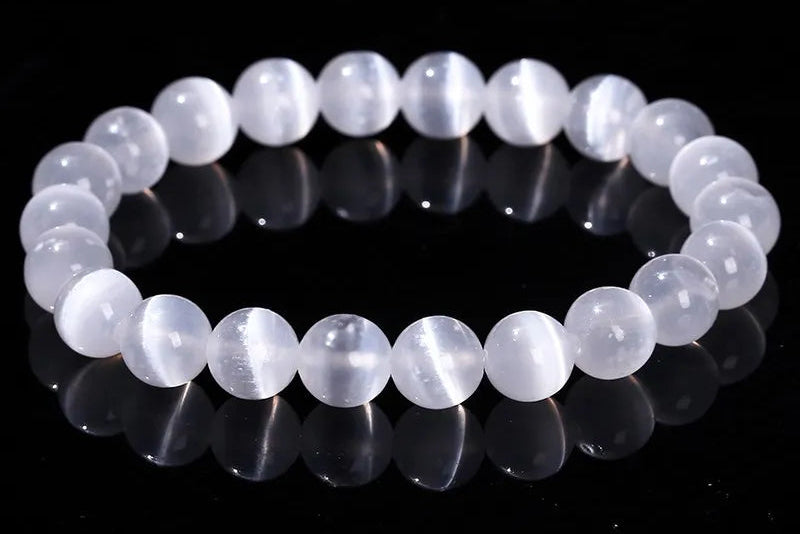 Pulseira Selenita Branca