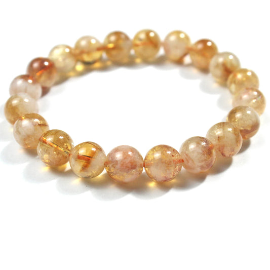 Pulseira de Quartzo Dourado