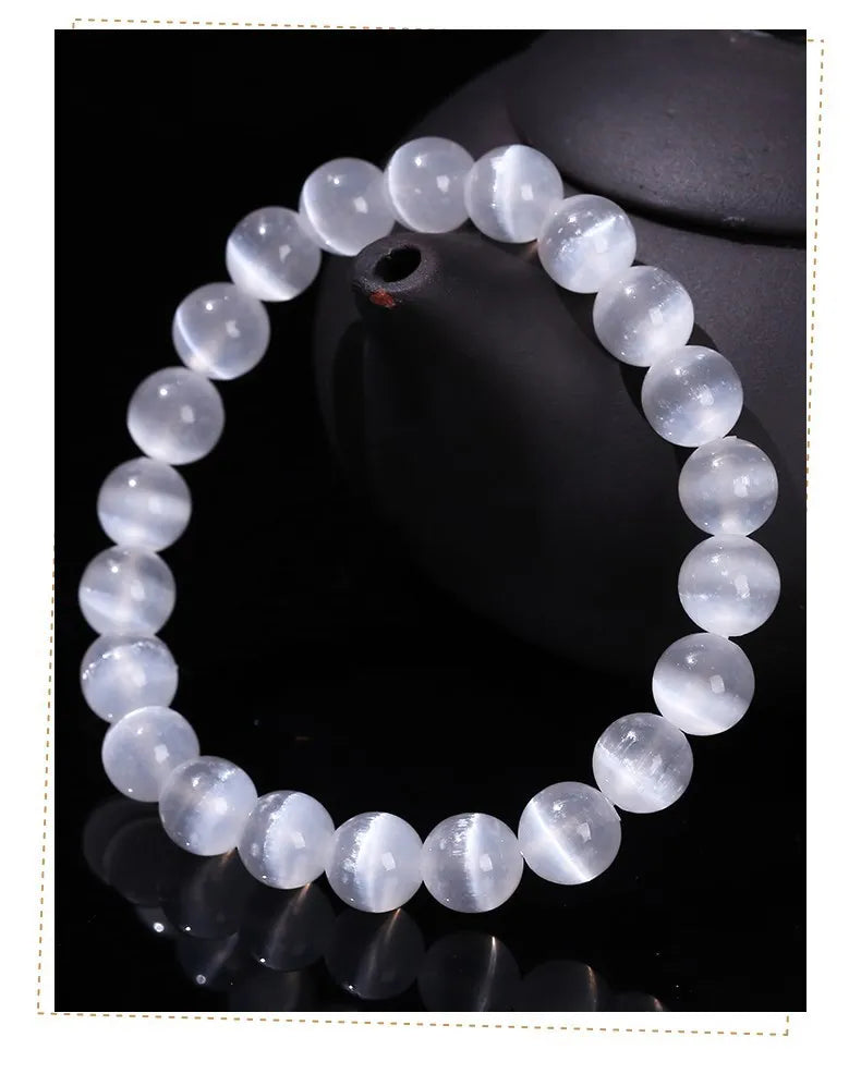 Pulseira Selenita Branca