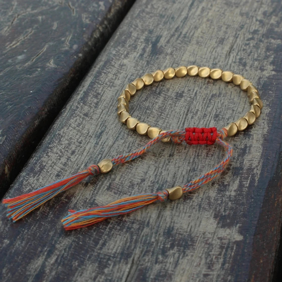 Pulseira Mantra de Ouro