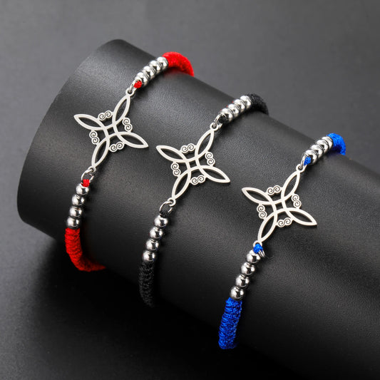 Pulseira "Nó de 4 Pontas