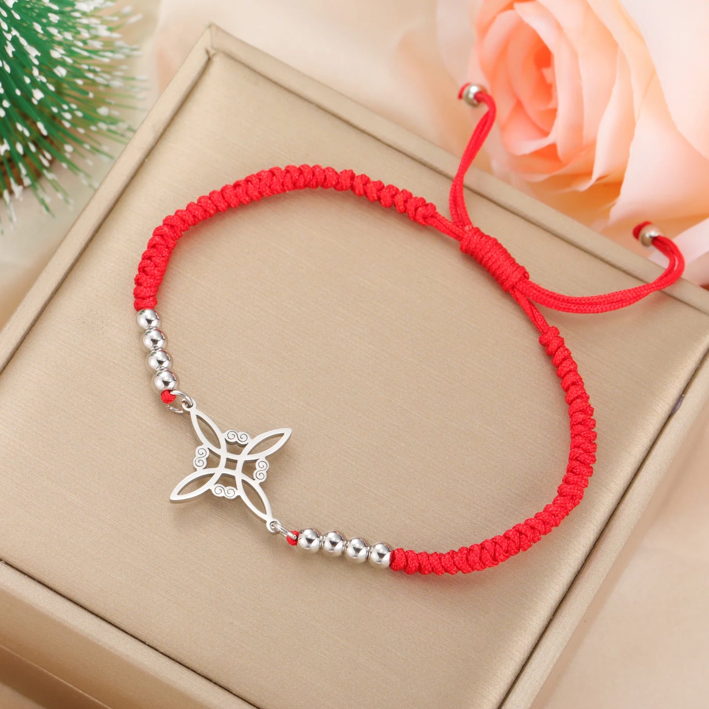 Pulseira "Nó de 4 Pontas
