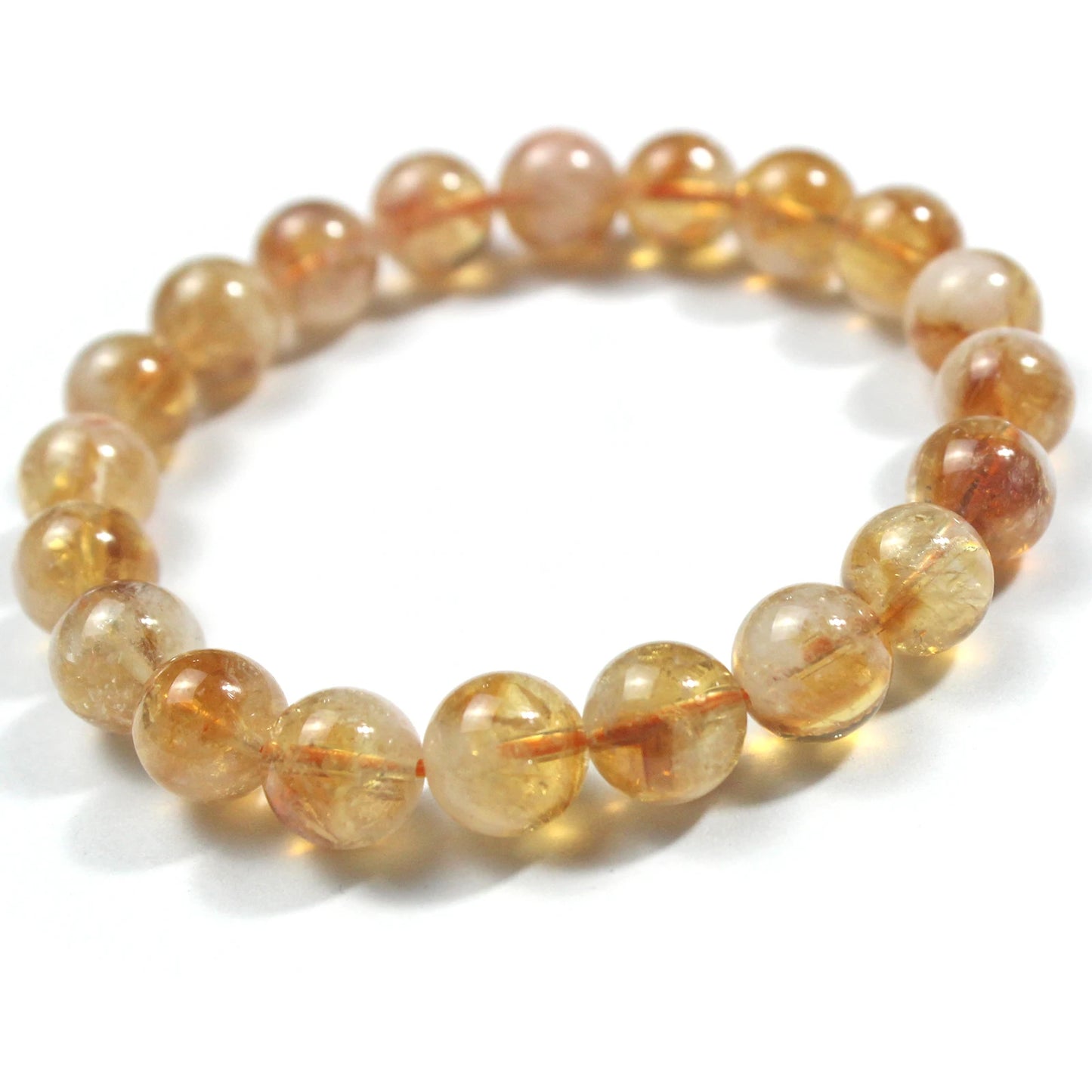 Pulseira de Quartzo Dourado