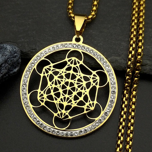 Colar Cubo de Metatron