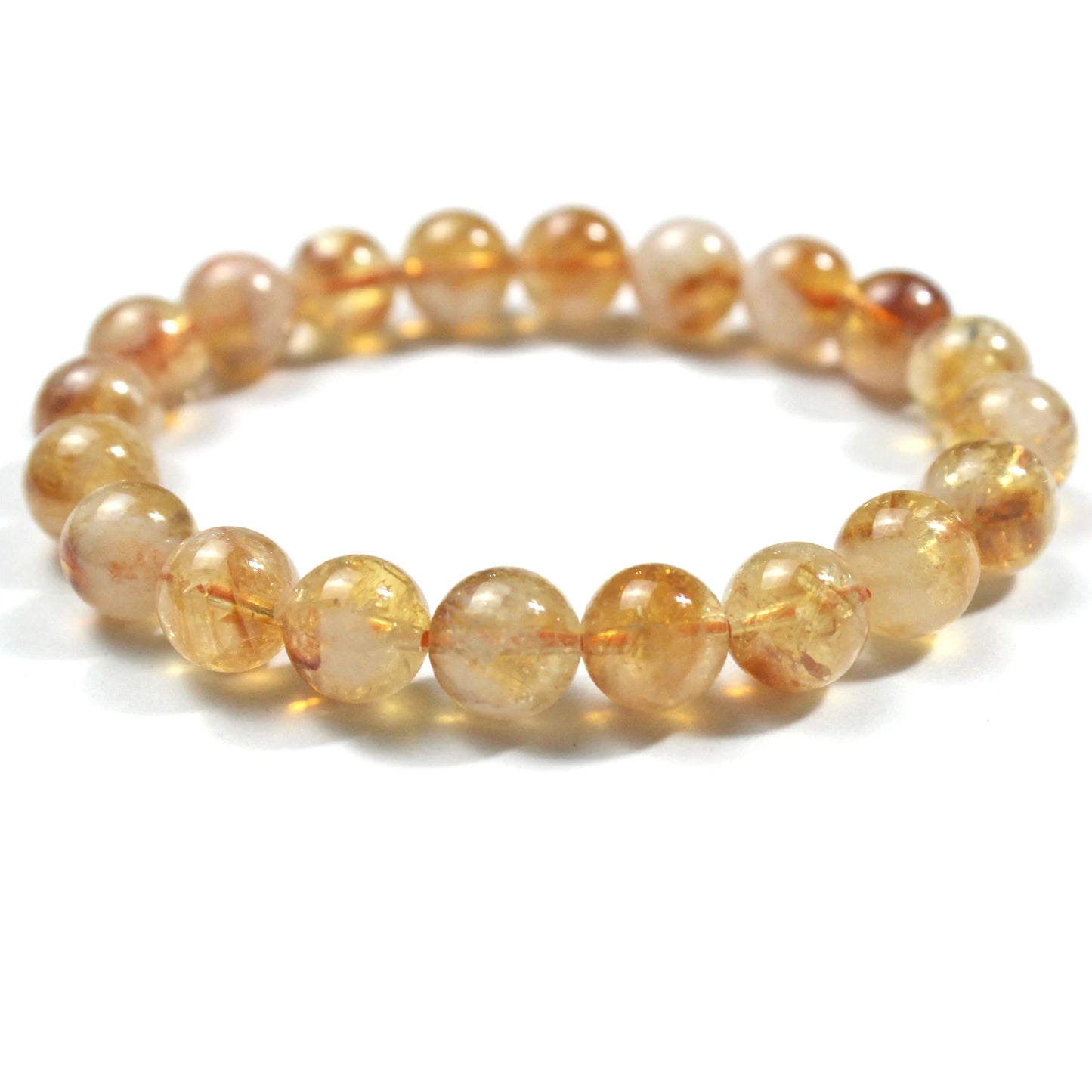 Pulseira de Quartzo Dourado