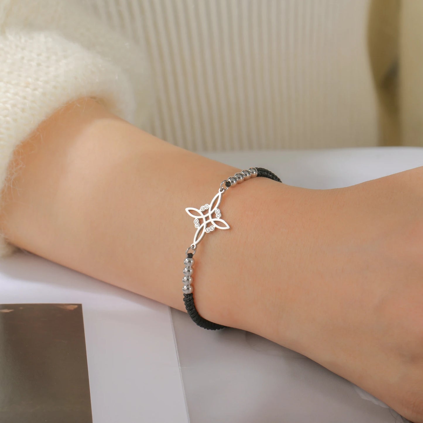 Pulseira "Nó de 4 Pontas