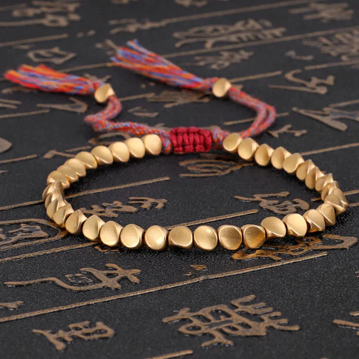 Pulseira Mantra de Ouro